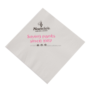 Serviettes de table jetables personnalisées imprimées, 2 plis, 12 g/m², 42x36 cm, pour restaurant, hôtel, banquet - Product Image 6