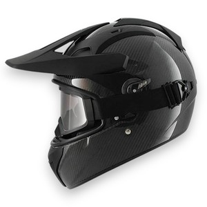 Casco Shark Enduro Explorer R in Carbonio Nero Taglia S per Moto da Corsa - Product Image 1