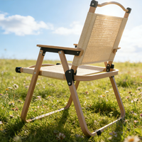 Chaise de camping pliante moderne, sûre, confortable et épaisse, ultra-légère, portable, en acier au carbone, mobilier d'extérieur