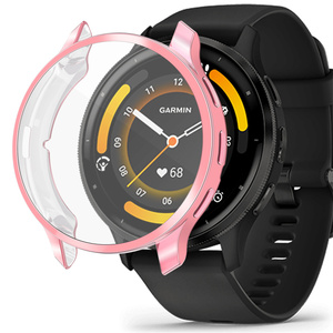 Housse de protection en TPU pour <span class=keywords><strong>Garmin</strong></span> <span class=keywords><strong>Venu</strong></span> 3 S 3 coque en silicone souple pour <span class=keywords><strong>Garmin</strong></span> <span class=keywords><strong>Venu</strong></span> 3 Music 45mm/3S 41mm coque de protection accessoires - Product Image 4