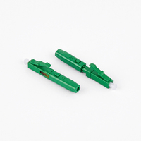 Tipo de cable óptico 44mm Telecomunicaciones LC SM FTTH Fibra óptica Montaje rápido SM/UPC LC/UPC Fibra óptica Conector rápido