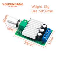 Régulateur de vitesse de moteur à courant continu 12V/24V 10A Régulateur PWM avec contrôle de courant pour la robotique, les véhicules électriques et l'automatisation