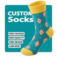 Chaussettes personnalisées ultra-extensibles et douces au toucher, idéales pour le quotidien et la vente au détail, directement de l'usine.
