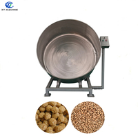 Machine de revêtement automatique PLC de haute qualité pour amandes, cacahuètes et maïs, capacité 35-40 kg/lot, en acier inoxydable SUS304, certifiée ISO/CE, garantie 1 an