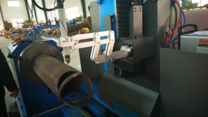 Hot New đến ngang tự động hàn robot áp lực ống Ống Tank mặt bích máy hàn với PLC sản xuất thiết bị - Product Image 5