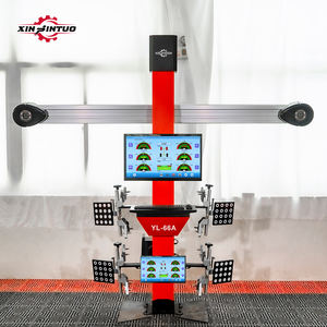 Máquina de alineación de ruedas Xinjintuo, conjunto completo de alineación de ruedas 3D, superrastreador, alineador de cuatro ruedas con pantalla dual - Product Image 3