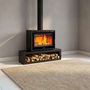 Poêle <span class=keywords><strong>à</strong></span> bois autoportant au design moderne, électrique, pour hôtels et appartements, taille personnalisée OEM/ODM - Product Image 1
