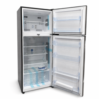 Réfrigérateur double porte 413L, congélateur supérieur, technologie Inverter, No Frost, économie d'énergie pour la maison, la cuisine, 220V
