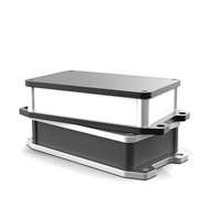 Boîtier étanche en alliage d'aluminium, profilé, indice de protection IP65, pour alimentation électrique extérieure quotidienne, boîtier métallique de protection