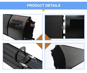 La fabbrica fornisce direttamente riscaldatori elettrici per interni a soffitto a parete a infrarossi lontani da 240v con telecomando - Product Image 6