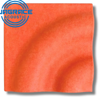 Tuiles acoustiques modulaires 3D en PET 300x300mm, assemblage facile, panneaux insonorisants pour décoration murale