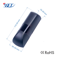 Fabricante inteligente sensor de movimiento infrarrojo portalámparas luz Led interruptor de fotocélula ajustable para puerta de garaje YET609