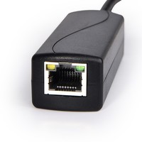 DC Micro Tipo-C 48V a 5V Lan RJ45 1500V Alto voltaje 5V 3A Gigabit USB Gigabit 5V 1000M Divisor PoE