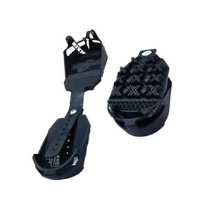 Protectores de Suela para Botas de Esquí Stone-Spotted Wood, de Goma Negra Antideslizante, Unisex, para Invierno, AS-G05 - Product Image 1