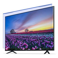 Maßgefertigter Bestseller 4K TV-Bildschirmschutz Anti-Blaulicht-Filter Bruchsicherer Acryl-PET 55 65 Zoll LCD-TV-Bildschirmschutz
