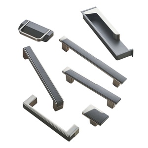 Hot Sale Modern Gold Kitchen Cabinet <b>Handles</b> <b>Knobs</b> for Dresser Wardrobe Bedroom Hotel Use-Durable Zinc Alloy <b>Furniture</b> Hardware - Product Image 5