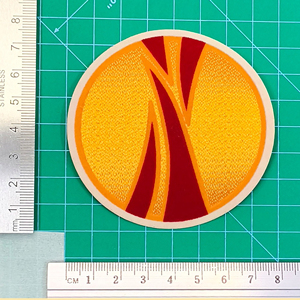 Parches de Tela Rectangulares con Diseño Personalizado, Termoadhesivos, con Efecto 3D, para Publicidad en Prendas, Números de Camiseta, Brazaletes, Colección Copa Europa - Product Image 3