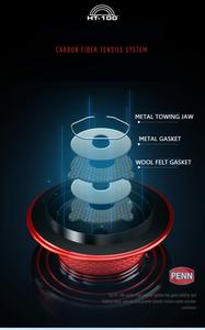 PENN Fierce III 1000-8000 4 + 1BB moulinet de pêche à rotation <span class=keywords><strong>MAX</strong></span> 13.6 forte puissance de traînée CNC moulinet de pêche pour gros poissons - Product Image 4