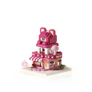 Bloques <span class=keywords><strong>de</strong></span> Construcción <span class=keywords><strong>de</strong></span> Plástico, Micropartículas, Linda Escena <span class=keywords><strong>de</strong></span> Calle Comercial, Juguetes Educativos, Modelo <span class=keywords><strong>de</strong></span> Juguete - Product Image 5