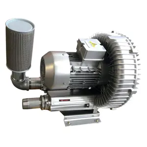 Pompe à Air monophasée 220V 2.2KW, souffleur à anneau à canal latéral 3hp, souffleur régénératif à un étage pour les systèmes de couteaux à Air