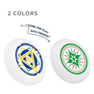 Juego de lanzamiento de disco volador estable de vuelo suave 175g Juegos de disco volador ligeros Interacción entre padres e hijos para diversión al aire libre - Product Image 3