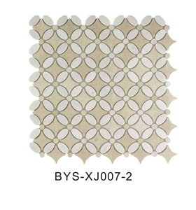 بلاط فسيفساء رخامي صغير فاخر ثلاثي الأبعاد للحمام - Product Image 2