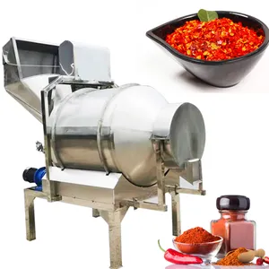 Mezclador de hormigón de tambor de acero en polvo de talco, mezclador de tambor de alimentos grande, mezclador de tambor vertical de acero inoxidable