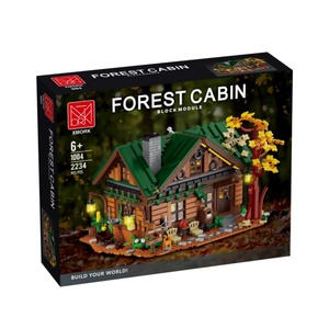 Nouvelles briques de construction de maison en bois de forêt Mork LED Lights, jouet de construction pour adultes et enfants, cadeau pour garçons et filles - Product Image 4