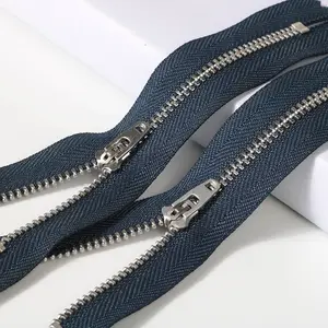 Teeth New Design Zippers Jacket Y Teeth 3# 4# 5# Metal Zipper For Viewing