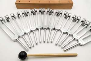 246.94 هرتز الصوت شفاء العلاج سبائك الألومنيوم شوكة ضبط مرجح - Product Image 4