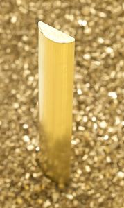 FILTO PROFILES Alta precisión Convexo Imperial y métrico Medias rondas Latón Medias redondas 1 "X 1/4" en venta - Product Image 2