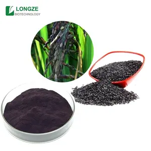 العرض بالجملة الطبيعية أرز أسود استخراج 25% anthocyanins