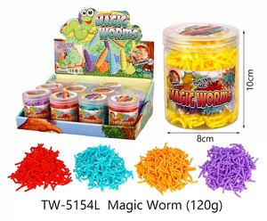 <span class=keywords><strong>Juguete</strong></span> de oruga de simulación realista Magic Worm: material suave y seguro, no tóxico, para niños pequeños - Product Image 3