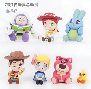 AL Toy Story sit on the theme of blind box Twist egg creative fashion play toys cute hand action figure decoration