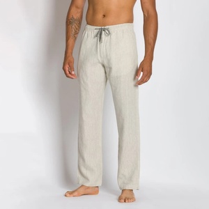 Pantalones de Lino 100% Personalizados para Hombre, Corte Recto, Algodón Japonés, Pantalones de Lino Personalizados para Hombre - Product Image 4