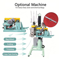 Machine à relier la bande de crêpe et la coupe supérieure du sac de CM4900-3 Largeur du ruban de crêpe 55mm 60mm 65mm 70mm 75mm