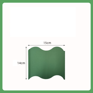 Vallas decorativas entrelazadas Oem Dd4423 para jardín, bordes de plástico sin necesidad de excavación para macizos de flores, bordes de paisajismo fáciles de instalar para exteriores. - Product Image 6