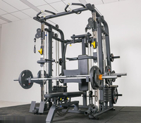 Machine Smith multifonctionnelle de forme physique commerciale équipement de gymnastique 3d câble d'entraînement Smith Machine Squat Power Rack