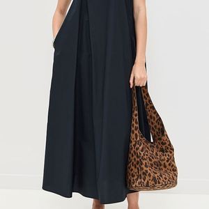 Custom Leopard Printed Single Shoulder Suede <b>Handbag</b> <b>Medium</b> Tote Portable Button Closure Fashionable Vintage Lady Summer Winter - Product Image 6