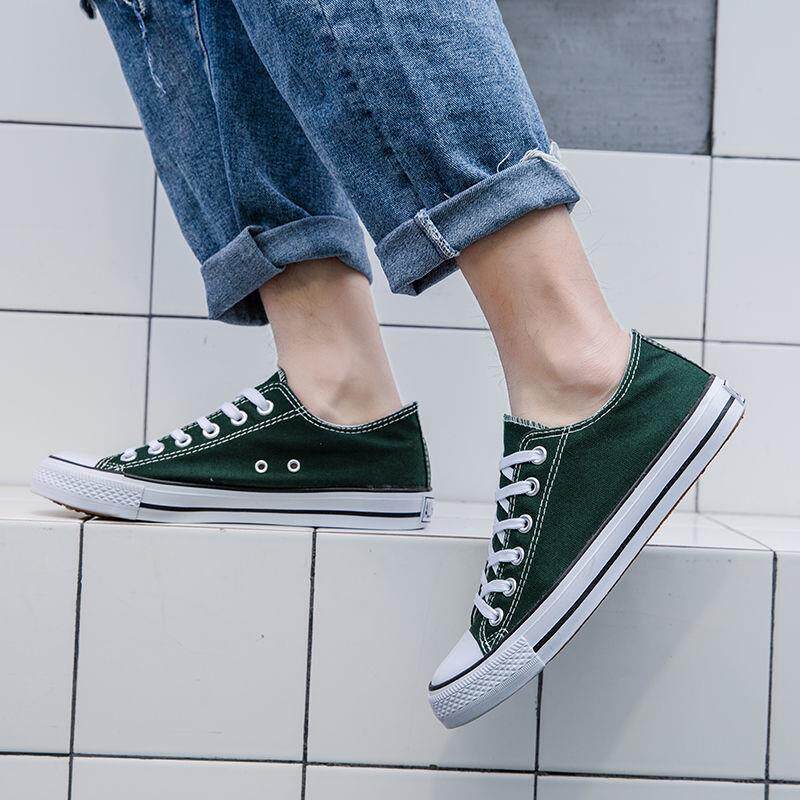 Low-top-dark green