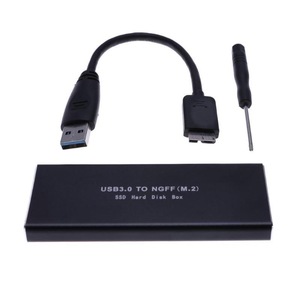 NVMe PCIe NGFF M.<span class=keywords><strong>2</strong></span> SATA çift protokol SSD durumda 10Gbps 2TB tipi C USB 3.0 Gen <span class=keywords><strong>2</strong></span> harici katı hal sabit Disk sürücü kutusu alüminyum - Product Image 4
