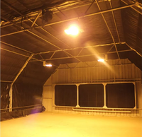 Trampa de luz para insectos de invernadero agrícola multitramo grande para equipo de cría de animales de granja avícola para ventilador