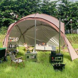 Gỗ Bắn Lò Nướng Bánh Pizza Ngoài Trời Di Động Gỗ Bếp Lò Với Nướng Hàng Đầu Cho Cắm Trại BBQ - Product Image 2