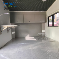 ONLYWE Remorque de camping-car en forme de larme, mini-caravane, petite caravane légère à essieu unique avec réservoir d'eau, directement de l'usine