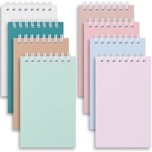Bloc de Notas Espiral de Colores Surtidos, 3x5 Pulgadas, Paquete de 16, Páginas Rayadas, Mini Libretas para Organización - Product Image 1
