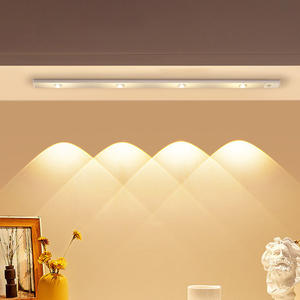 Barre lumineuse LED Type C <span class=keywords><strong>Détecteur</strong></span> <span class=keywords><strong>de</strong></span> <span class=keywords><strong>mouvement</strong></span> <span class=keywords><strong>rechargeable</strong></span> <span class=keywords><strong>Détecteur</strong></span> à intensité variable Veilleuse <span class=keywords><strong>Lampe</strong></span> d'armoire à induction portable pour la cuisine - Product Image 6