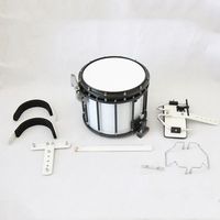 Professional Percussion 14*12cm Aluminum Alloy Marching Snare Drum JBMPZ-1412 Made in China Customizable OEM/ODM Brand