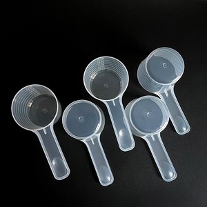 Cucchiai Dosatori in Plastica Trasparente da 40g 80ml con Manico Lungo per Caffè e Mini Barattoli per Latte in Polvere in Materiale PP di Grado Alimentare - Product Image 3