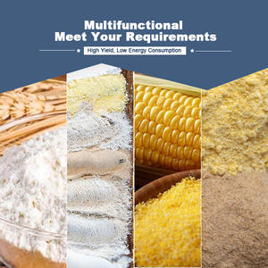 स्टील संरचना, कॉम्पैक्ट निर्माण और ऊर्ध्वाधर व्यवस्था के साथ आटा मिल मशीन - Product Image 6