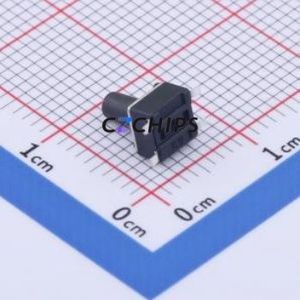 KH-4.5X4.5X7H-STM Tactile Switch SMD-4P,4.5x4.5mm Switch Single Pole Single Throw Round Button Vertical Mount 4.5mm - Product Image 2